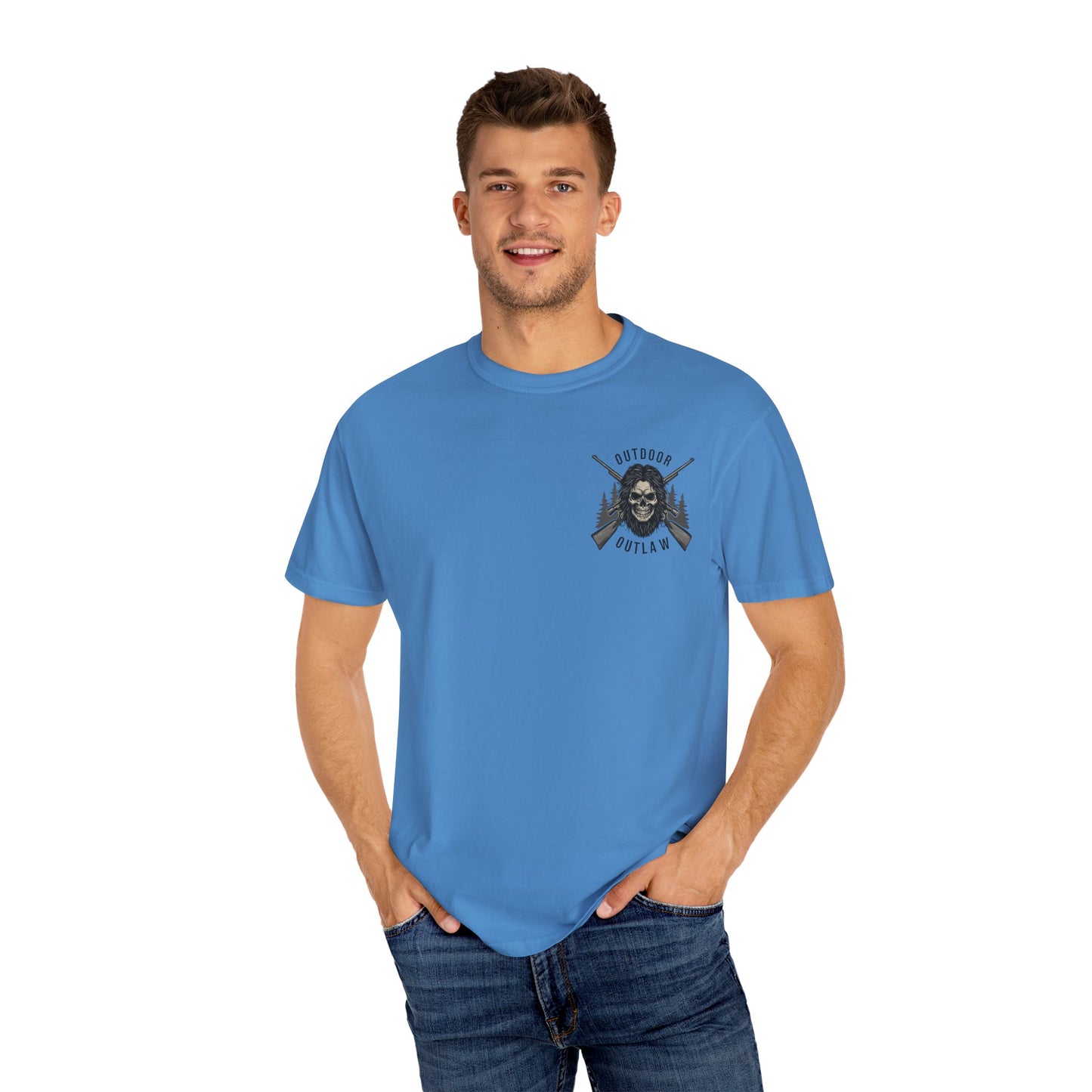 Unisex Motivational Graphic T-Shirt, Outdoor Adventure Shirt, Unique Gift for Campers, Belief in Yourself Tee, Casual Everyday Wear