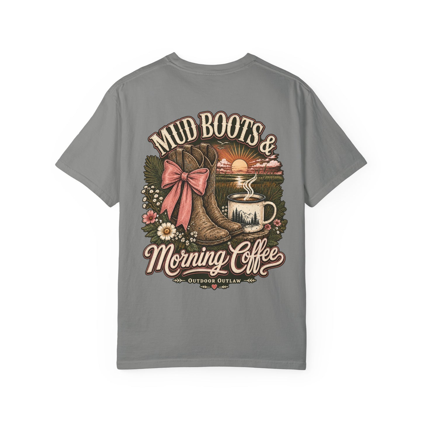 Mud Boots & Morning Coffee T-Shirt
