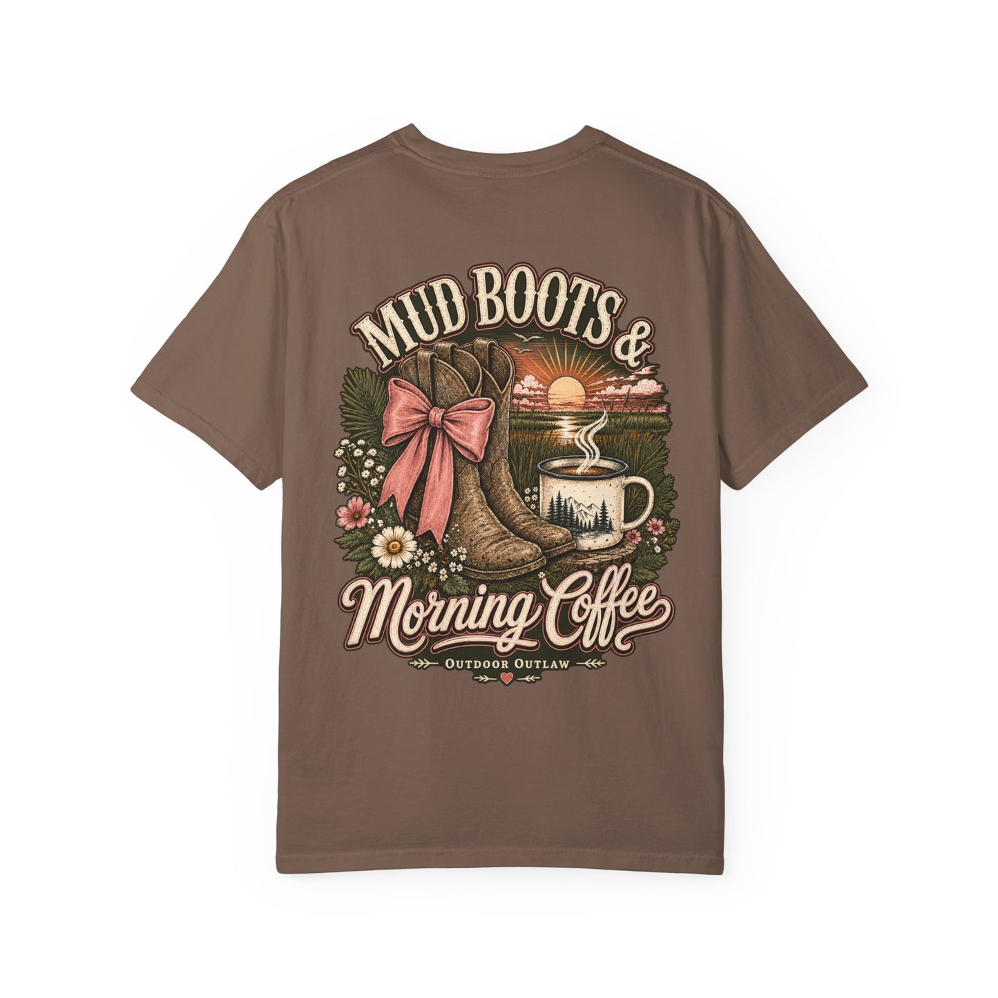 Mud Boots & Morning Coffee T-Shirt
