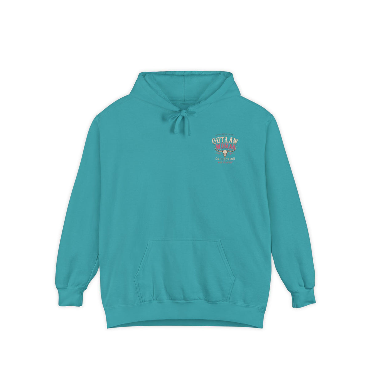 Embroidered '90s Outdoor Club' Hoodie