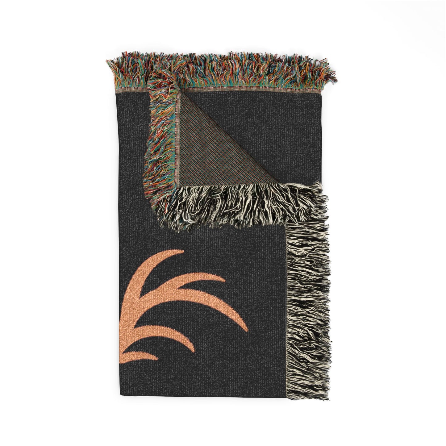 Outdoor Outlaw Deer Woven Blanket — Rustic Hunting Throw for Cabin, Campfire & Gift