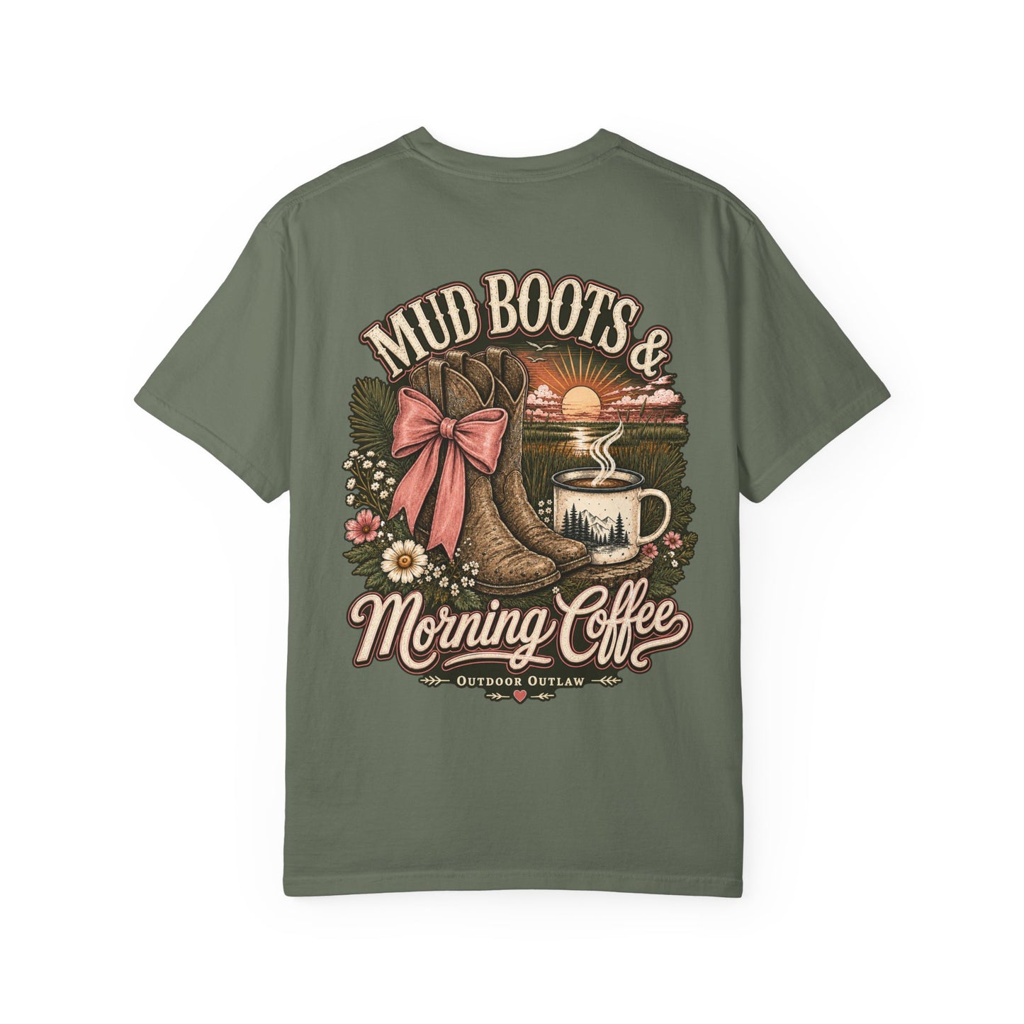 Mud Boots & Morning Coffee T-Shirt