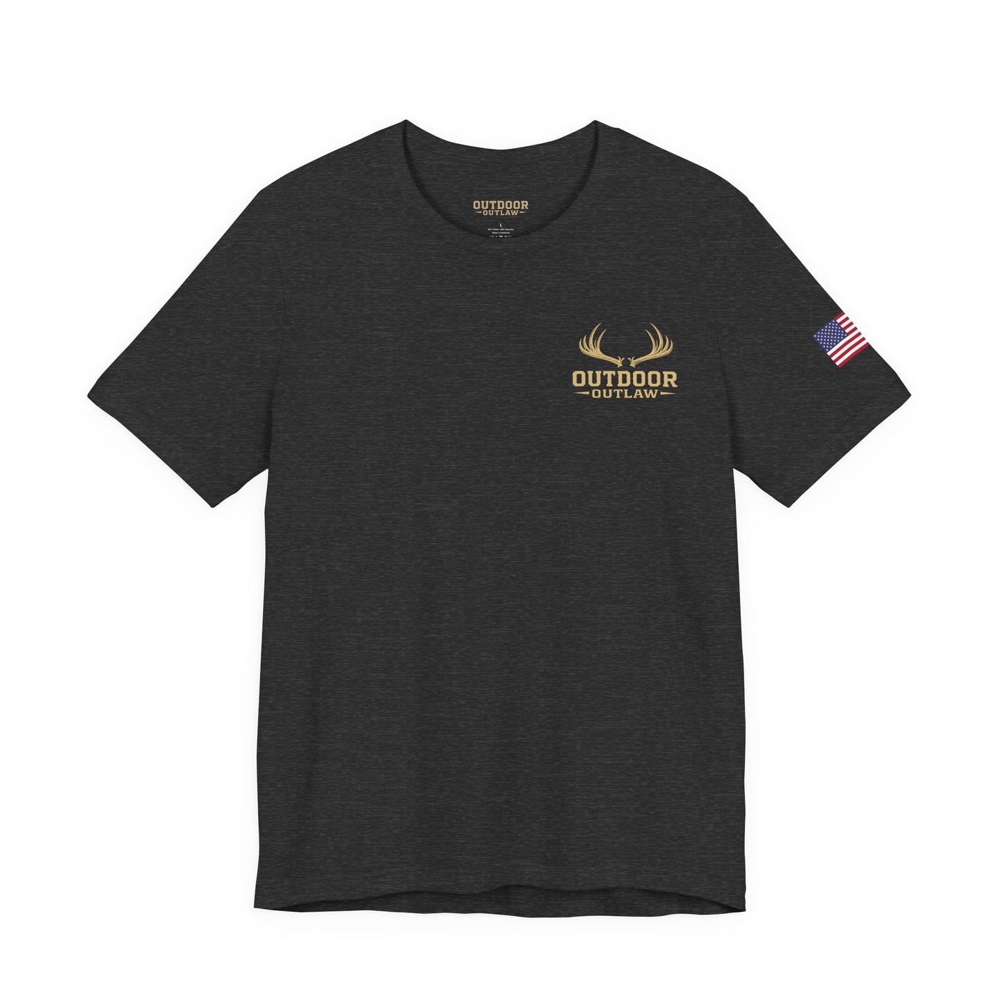 River Raised Fishing T-Shirt — "Built For The Current" Outdoor Angler Tee