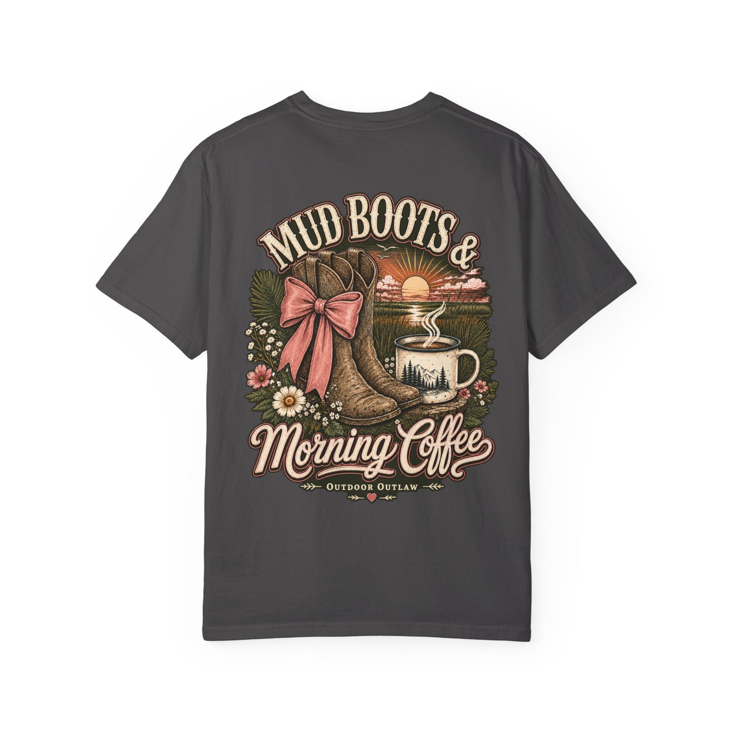 Mud Boots & Morning Coffee T-Shirt