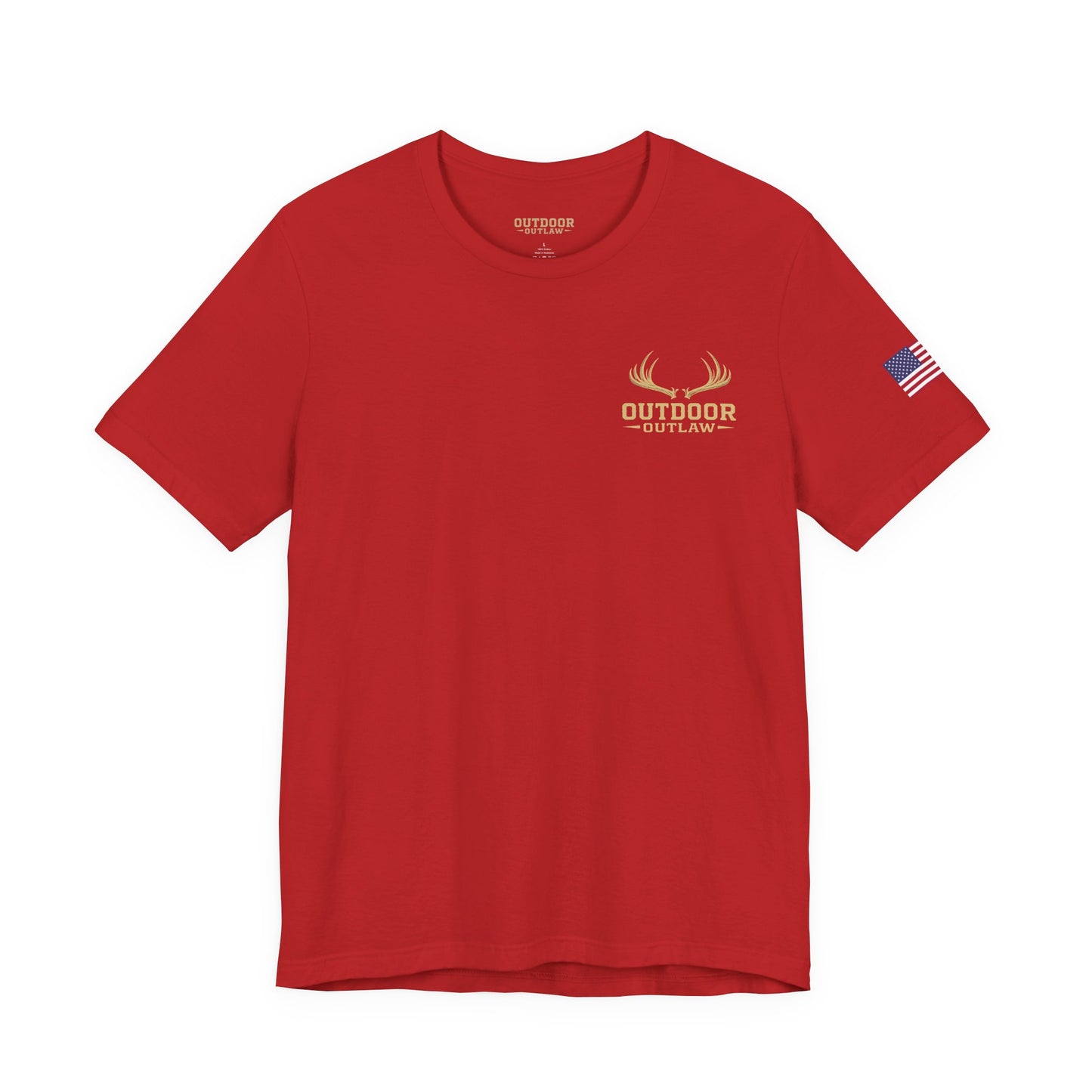 River Raised Fishing T-Shirt — "Built For The Current" Outdoor Angler Tee