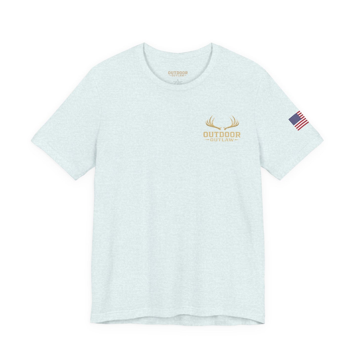 River Raised Fishing T-Shirt — "Built For The Current" Outdoor Angler Tee