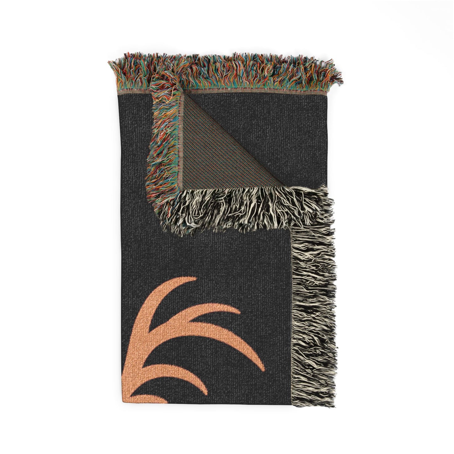 Outdoor Outlaw Deer Woven Blanket — Rustic Hunting Throw for Cabin, Campfire & Gift
