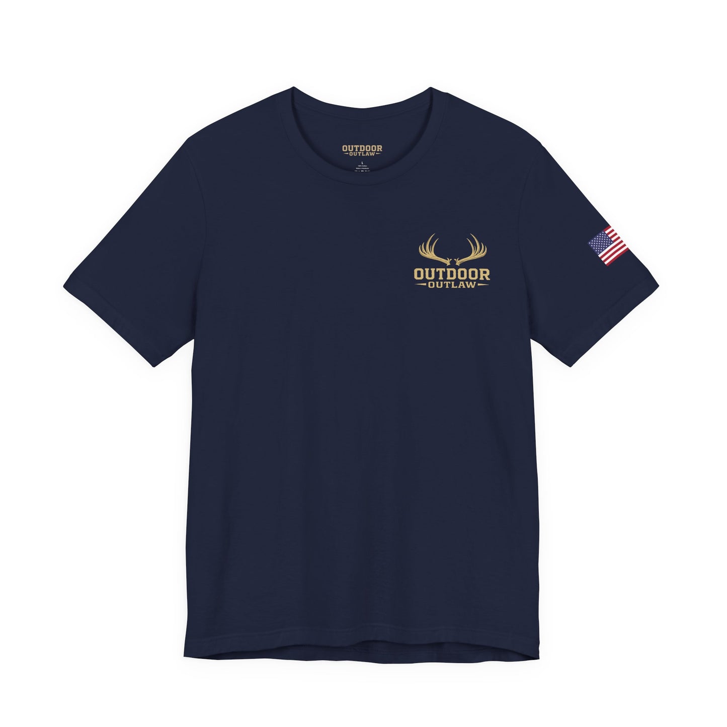River Raised Fishing T-Shirt — "Built For The Current" Outdoor Angler Tee