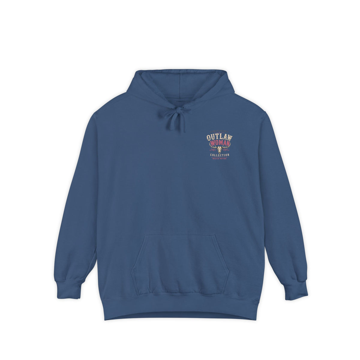 Embroidered '90s Outdoor Club' Hoodie