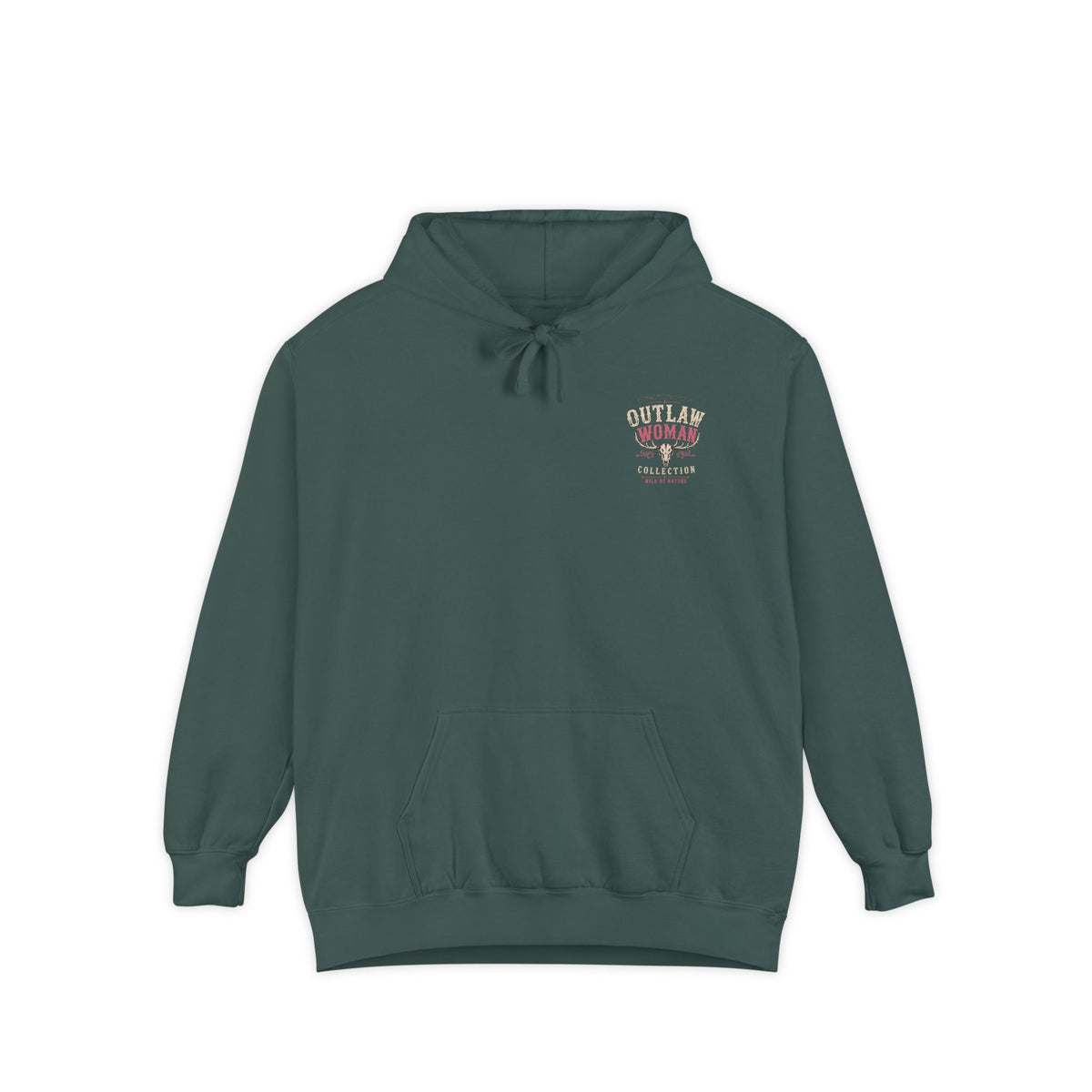 Embroidered '90s Outdoor Club' Hoodie
