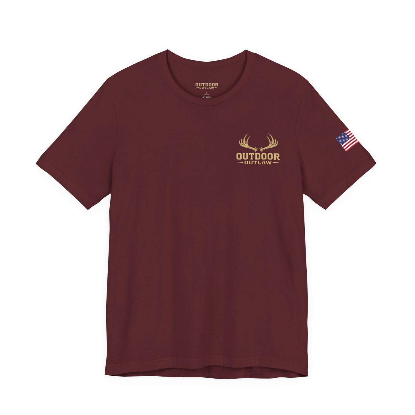 River Raised Fishing T-Shirt — "Built For The Current" Outdoor Angler Tee