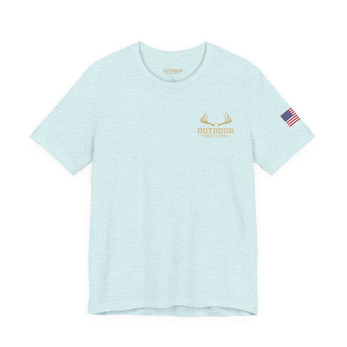 River Raised Fishing T-Shirt — "Built For The Current" Outdoor Angler Tee