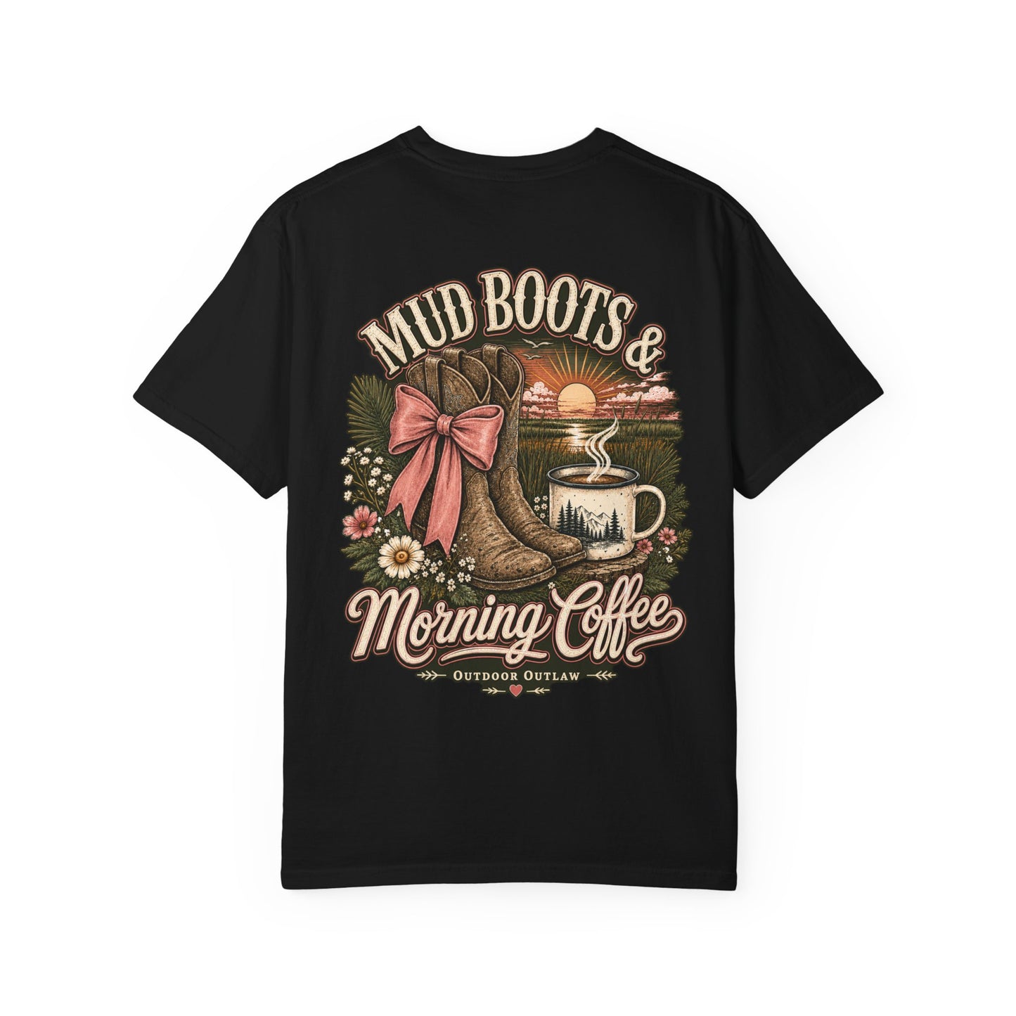 Mud Boots & Morning Coffee T-Shirt